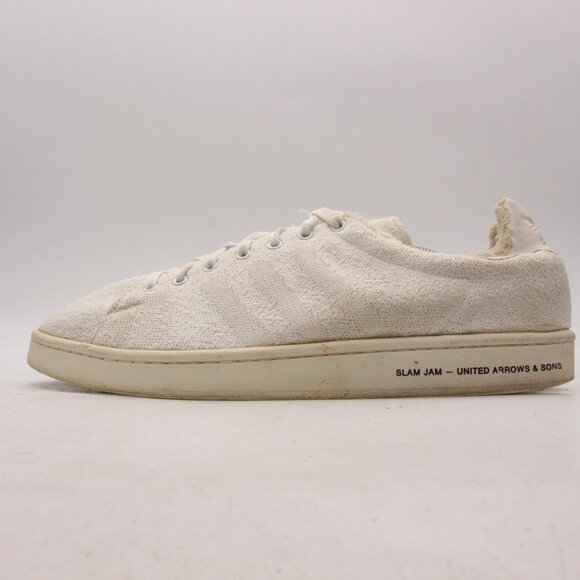 Adidas Men's Size 13 Campus x Slam Jam Socialism x United Arrows & Sons Chalk - Picture 4 of 11